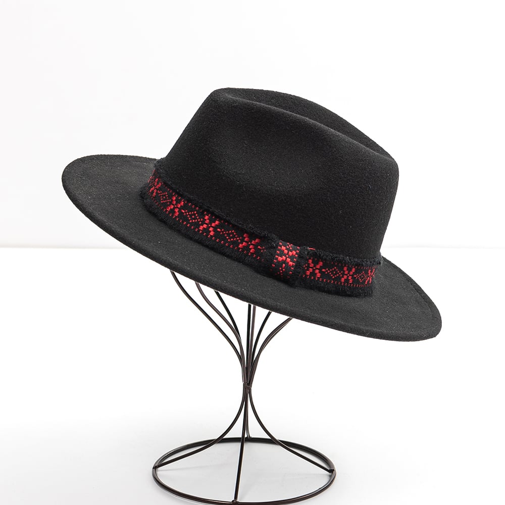 Customized Bohemian Panama Fedora Felt Hats