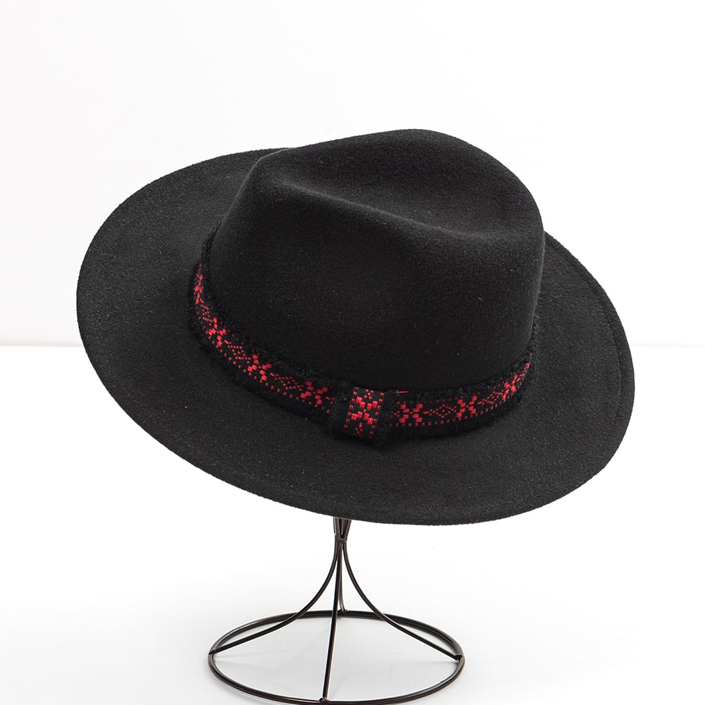 Customized Bohemian Panama Fedora Felt Hats