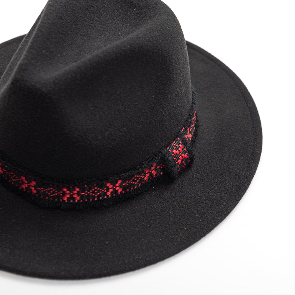 Customized Bohemian Panama Fedora Felt Hats