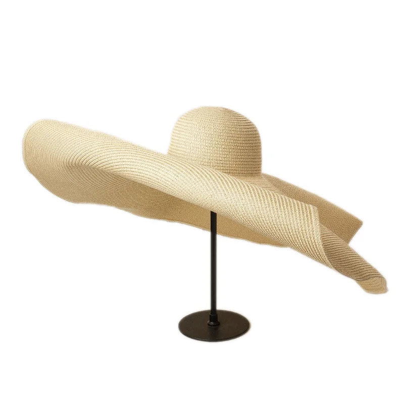 Oem Odm Various Colors Beach Wide Brim Floppy Paper Straw Hat Supplier