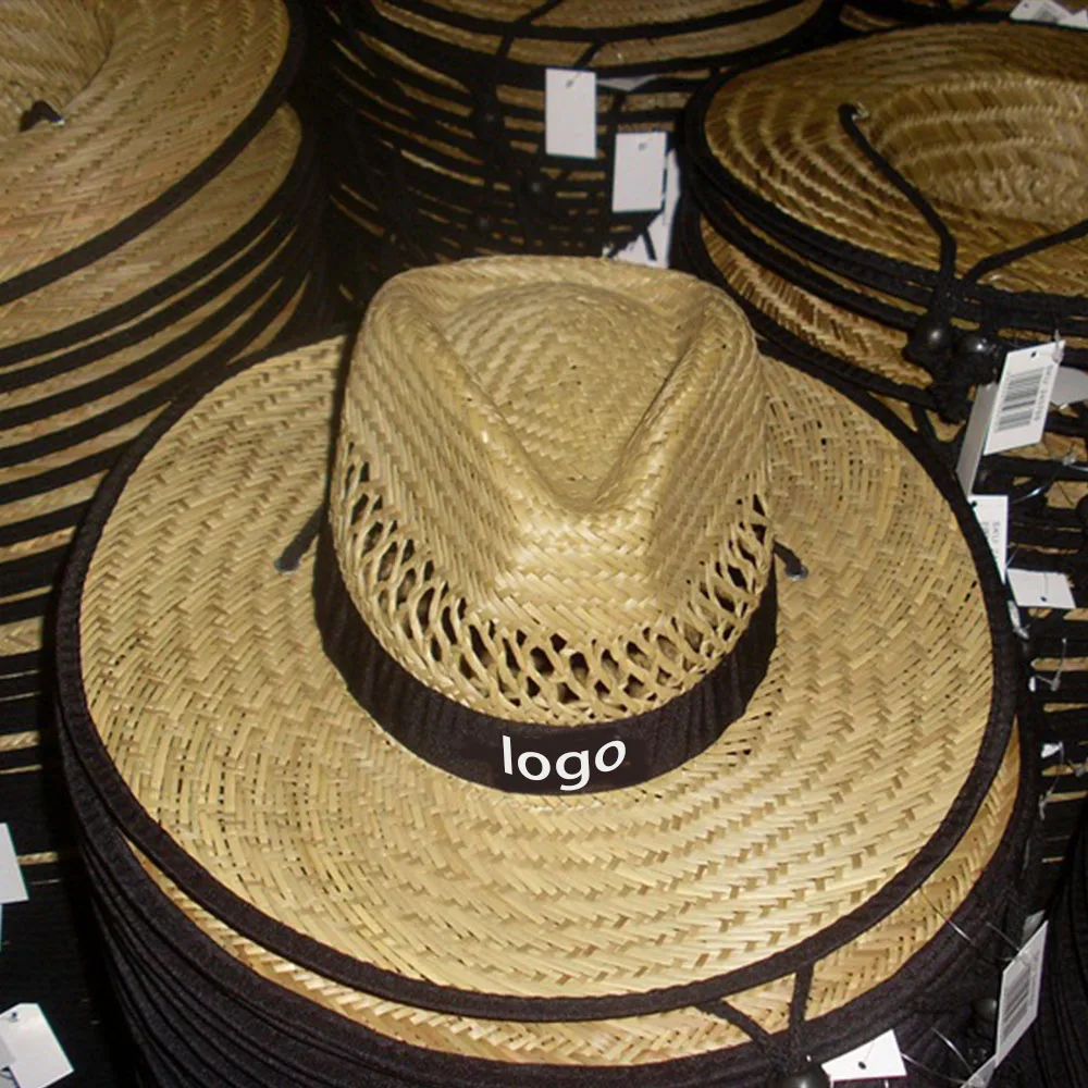 Straw Hat Hollow Out Style Sun Protection Natural Grass Mat Grass Sombrero Outdoor Beach Lifeguard