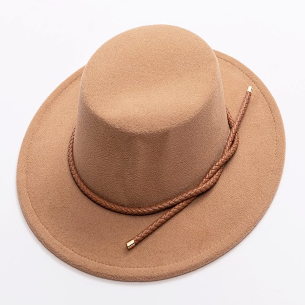 Boater Felt Hat