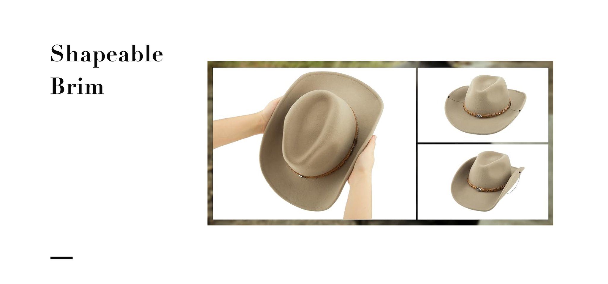 Customized Bohemian Panama Fedora Felt Hats