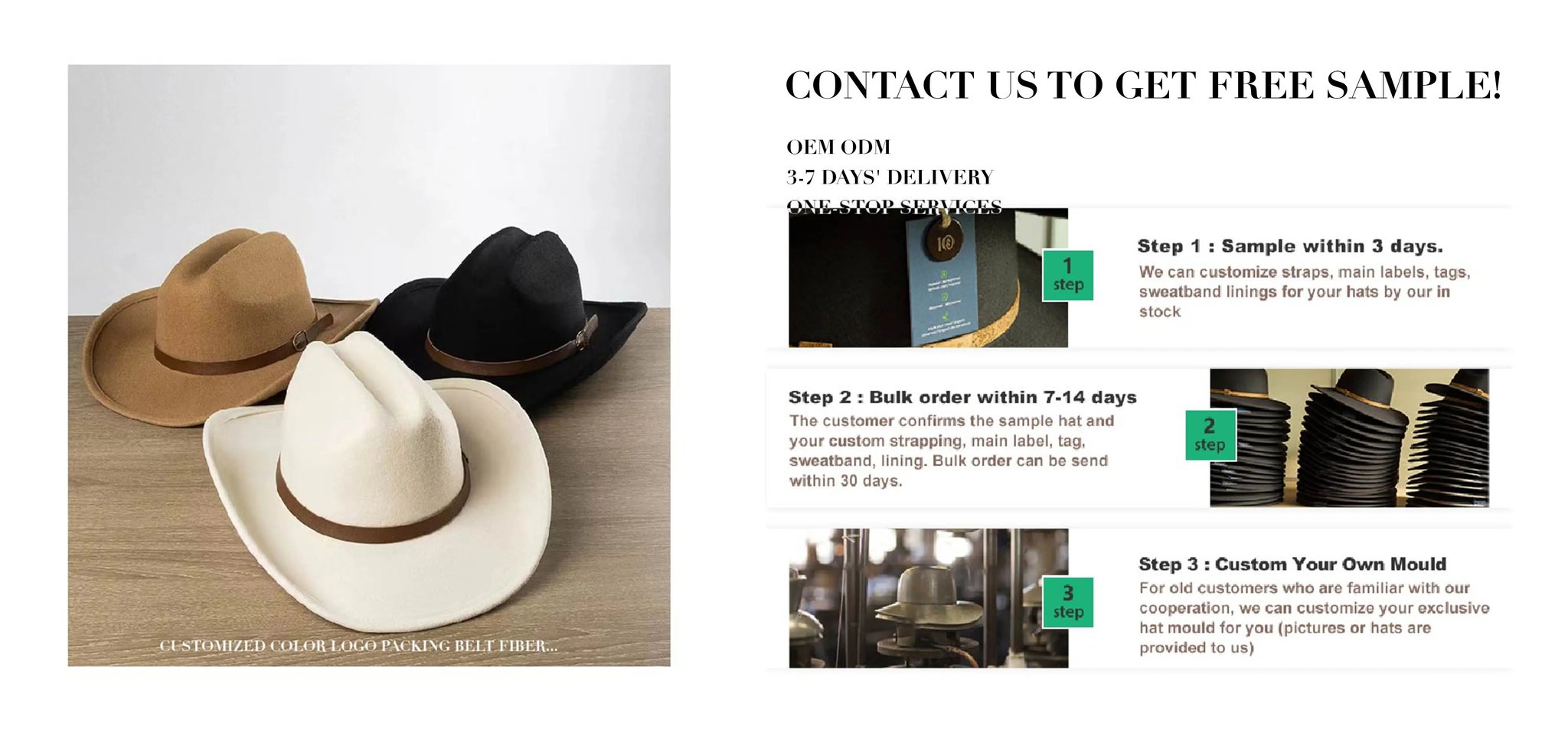 Cowboy Cowgirl Hats Women And Men Felt Wide Brim Classic Outdoor Fedora Hats Western With Belt Buckle