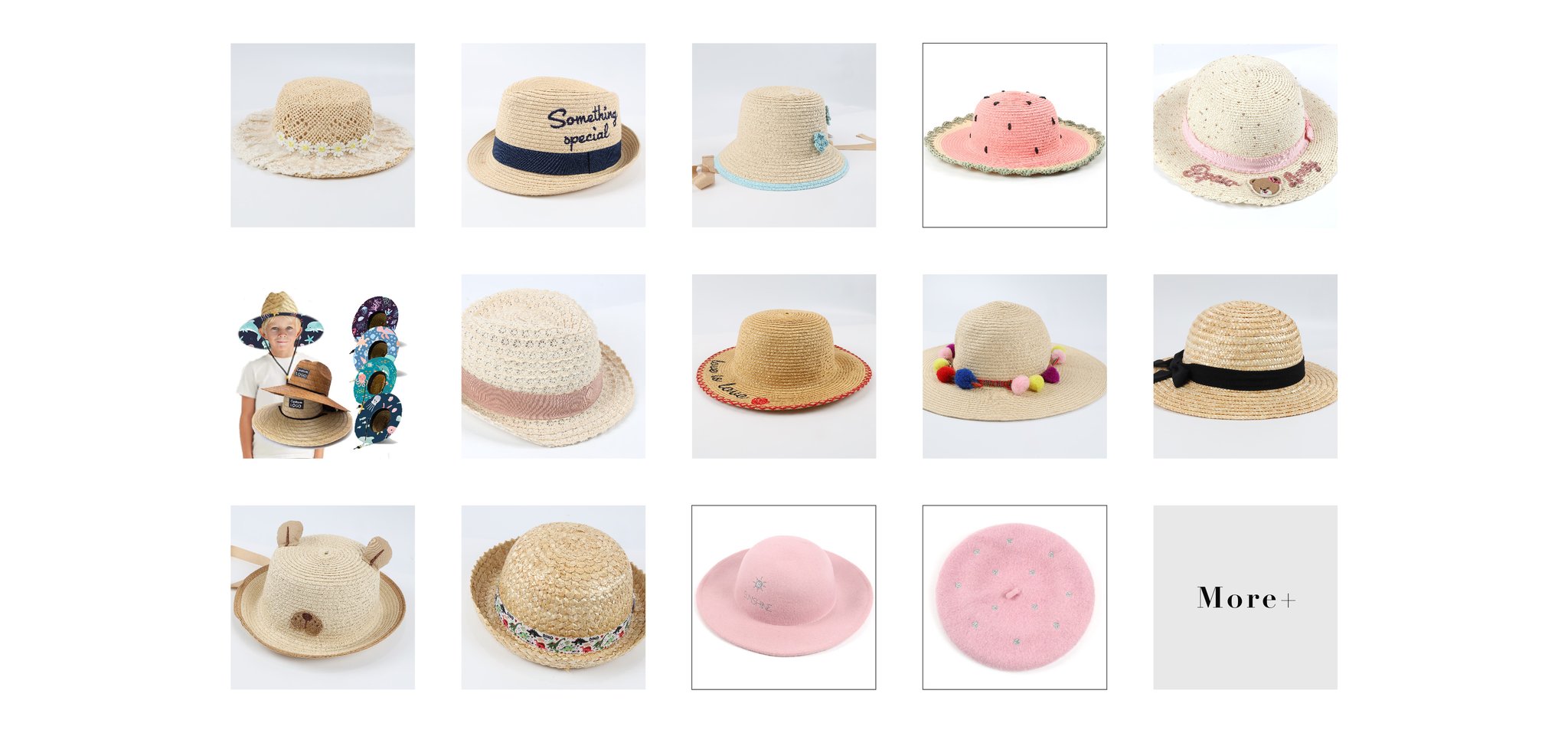 Oem Odm Colorful Kids Children Watermelon Dome Wide Brim Crochet Brim Straw Hat