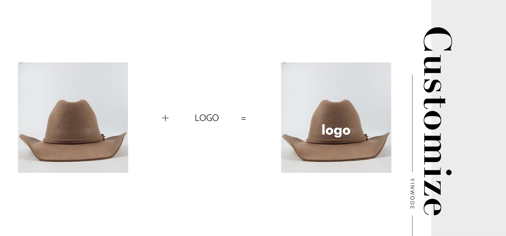 Custom Logo Cowboy Cowgirl Hat 100 Pure Wool Western Jazz Fedora Felt Pro