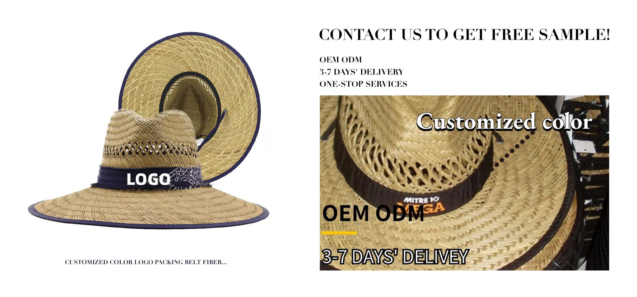 Straw Hat Hollow Out Style Sun Protection Natural Grass Mat Grass Sombrero Outdoor Beach Lifeguard