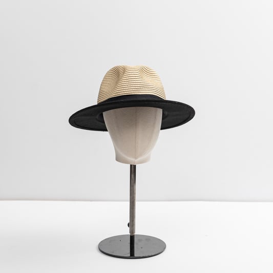 Oem Odm Spliced Paper Rope Straw Panama Fedora Hat