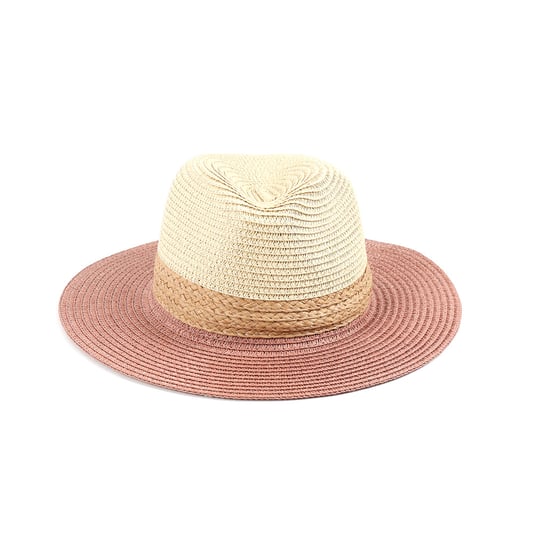 Splicing Lafite Grass Paper Braid Panama Fedora Straw Hat