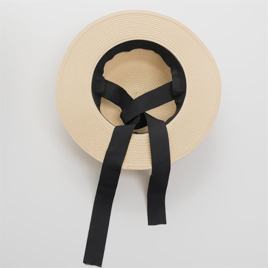 Flat Top Bowler Hat Summer Panama Straw Hat Beach Women Summer Straw Hats